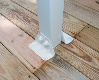 Pergola adossée Olympia 3 x 4,25m blanc