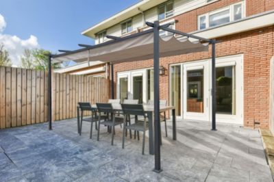 Pergola autoportée MIRA 4x3m Toile Beige