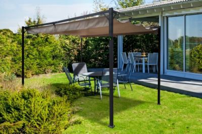 Pergola autoportée NOOSA 4x3m Toile Beige