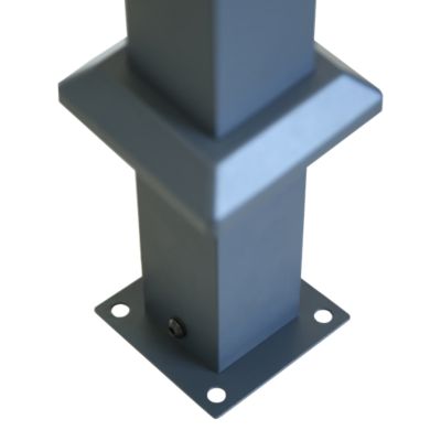 Pergola autoportante aluminium Alizé coloris gris Klikstrom 3 x 3 m
