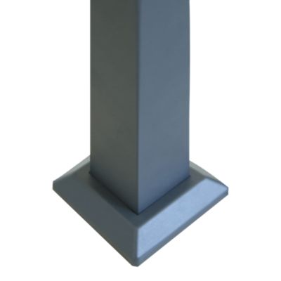 Pergola autoportante aluminium Alizé coloris gris Klikstrom 3 x 3 m