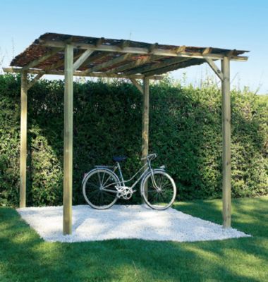 Pergola autoportante double poteaux Cerland Ancolie