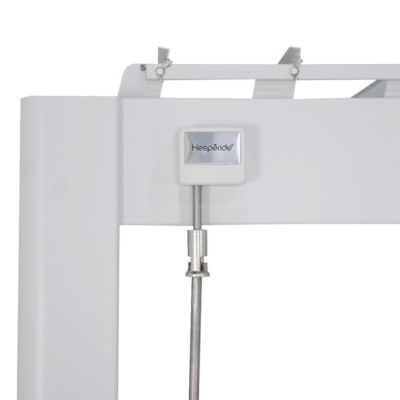 Pergola autoportante Evora en aluminium 3,6 x3.6 m blanc