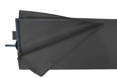 Pergola bioclimatique autoportée BAHIA 4x3m Toile Gris anthracite - Lames orientables