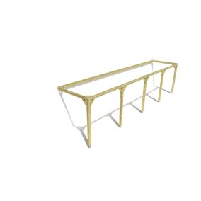 Pergola bois - 10m x 2m - adossée - cadre simple - livraison comprise