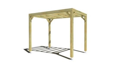 Pergola bois - 2m x 3m - indépendante - sens largeur - livraison comprise