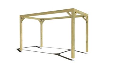 Pergola bois - 2m x 4m - indépendante - cadre simple - livraison comprise