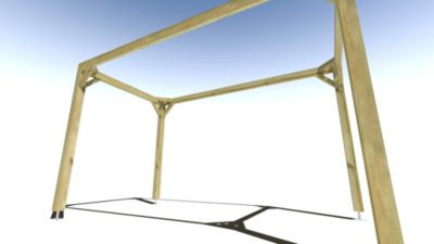 Pergola bois - 2m x 4m - indépendante - cadre simple - livraison comprise