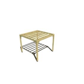 Pergola bois - 3m x 3m - indépendante - sens largeur - livraison comprise