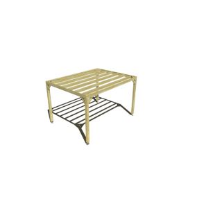 Pergola bois - 4m x 3m - indépendante - sens largeur - livraison comprise