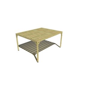 Pergola bois - 5m x 4m - indépendante - sens largeur - platelage bois - livraison comprise