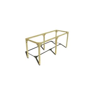 Pergola bois - 6m x 2m - indépendante - cadre simple - livraison comprise