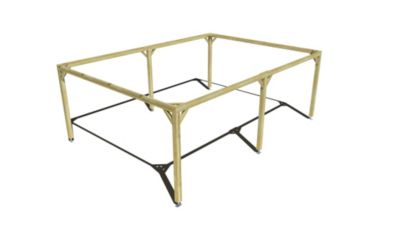 Pergola bois - 7m x 5m - indépendante - cadre simple - livraison comprise