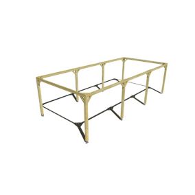 Pergola bois - 9m x 4m - indépendante - cadre simple - livraison comprise