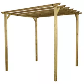 Pergola double poteaux Foreststyle Ancolie