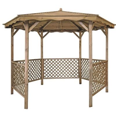 Pergola en bois LORA - 320 x H245 cm