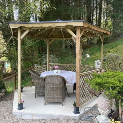 Pergola en bois LORA - 320 x H245 cm