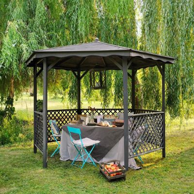 Pergola en bois LORA - 320 x H245 cm