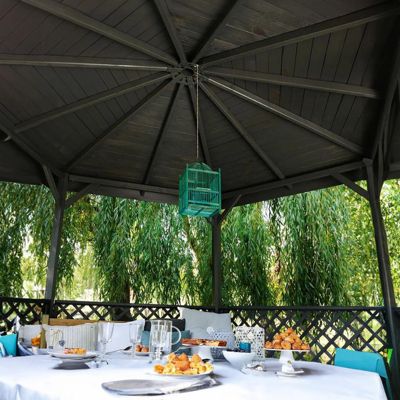 Pergola en bois LORA - 320 x H245 cm