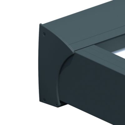 Pergola isotoit CLASSIC Gris anthracite 6,19x3,00m