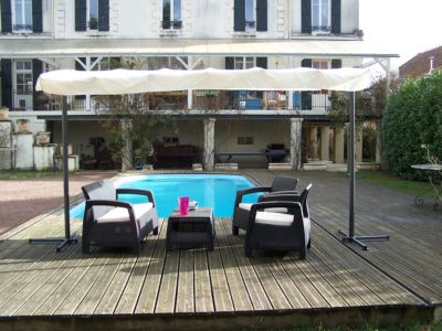 Pergola marquise autoportante manuelle acier Habrita PER2535M 3,60 x 2,50 m