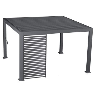 Persienne 1,2m pour pergola Evora 3,6m anthracite