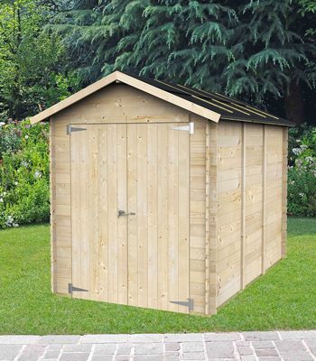 Petit abri de jardin en bois Fiamma 4.2m² Alce