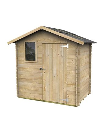 Petit abri de jardin en bois Livia 2.1 cm Alce NATUREL
