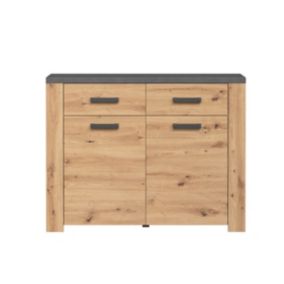 Petit Buffet avec 2 Portes et 2 Tiroirs L116 cm - Follow