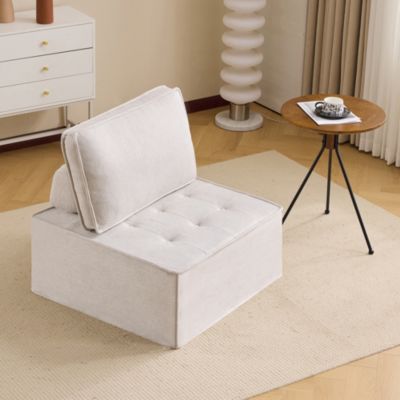 Petit canapé, fauteuil simple compact,  pour salon, chambre, chambre d'amis ou chambre d'enfant, confortable et pratique