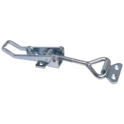 Petit loquet décentré avec récepteur - Zinc