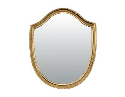 Petit miroir doré 24,8 x 30,3 cm