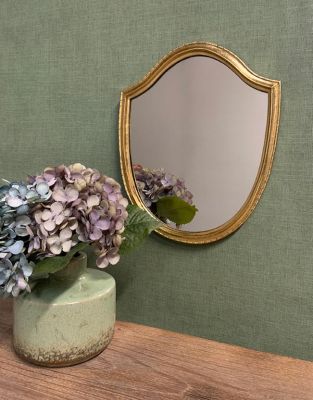 Petit miroir doré 24,8 x 30,3 cm
