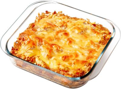 petit plat à four de 2,3L , lasagne four, gratin four 23 x 23 x 5.8cm