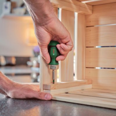 Petit tournevis à cliquet Bosch Home and Garden + 6 embouts