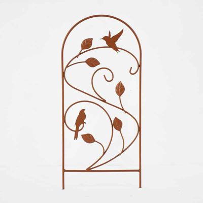 Petit treillage déco oiseaux 15x1x38cm