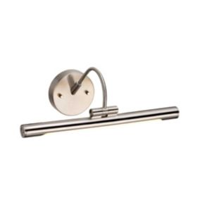 Petite applique LED pour tableau Alton 1 lumière - Nickel brossé