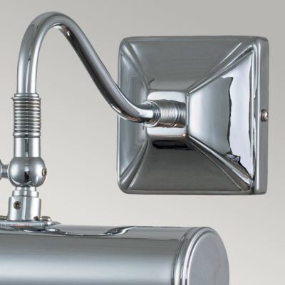 Petite applique pour tableau Picture Light 1 lumière - Chrome poli
