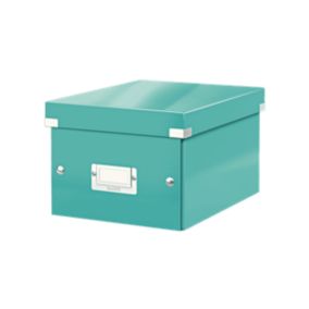 Petite Boîte de rangement en Carton A5+ avec couvercle - Menthe