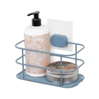 Petite étagère de douche Grena bleu Compactor