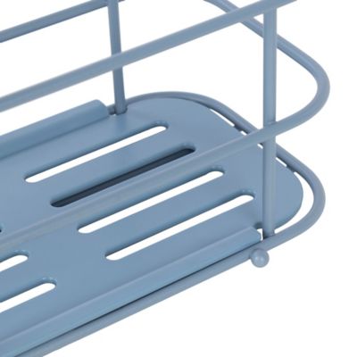 Petite étagère de douche Grena bleu Compactor