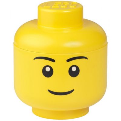 Petite Tête Lego pour rangement taille S - Boy