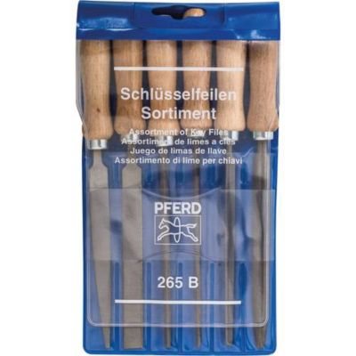 PFERD TOOLS 11706100 Set de 6 limes à clés 100 mm avec manche en bois ...