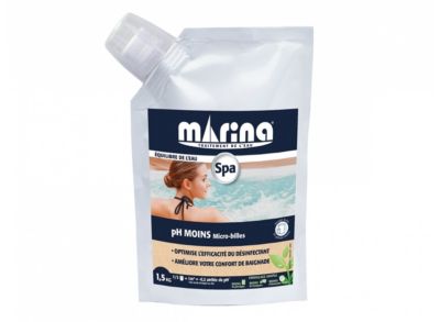 pH moins micro-billes pour spa 1,5 kg - Marina Spa