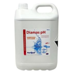 Ph Plus Piscine, Traitement Ph pour piscine, Ph+ Liquide 5L, Permet d augmenter rapidement le Ph 5L