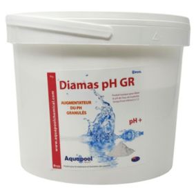 Ph Plus Piscine, Traitement Ph pour Piscine, Ph+ Poudre 5KG