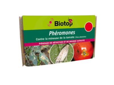 Phéromones contre mineuse de la tomate Biotop (2 capsules)