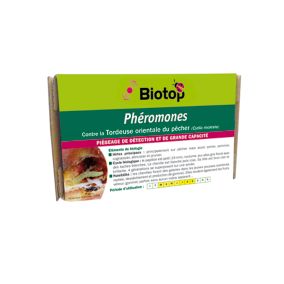 Phéromones contre tordeuse du pêcher Biotop (2 capsules)