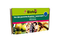 Phéromones contre vers des pommes et poires, carpocapse Biotop (2 capsules)