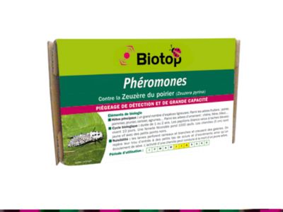 Phéromones contre zeuzère du poirier Biotop (2 capsules)